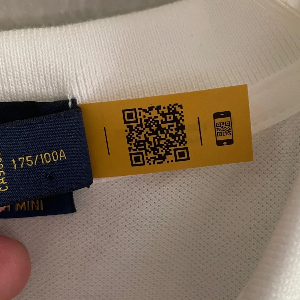 Polo‎ Ralph Lauren Mesh Mini White Cotton Dress Size XL